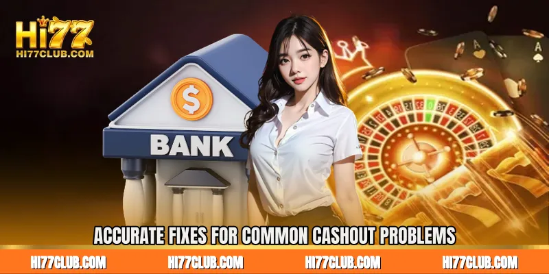 Accurate Fixes for Common Cashout Problems