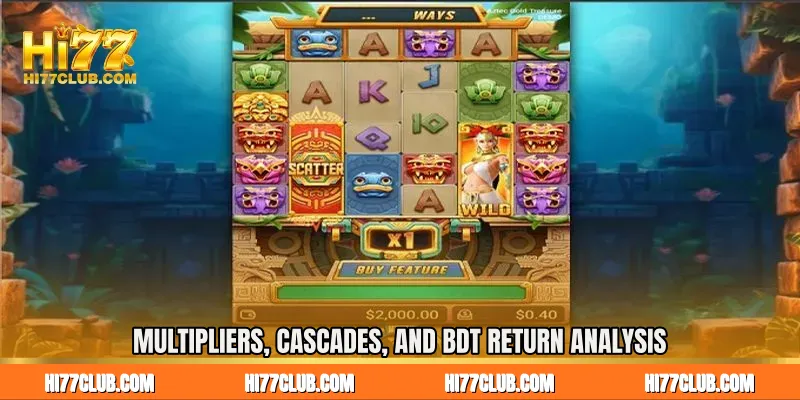 Multipliers, Cascades, and BDT Return Analysis