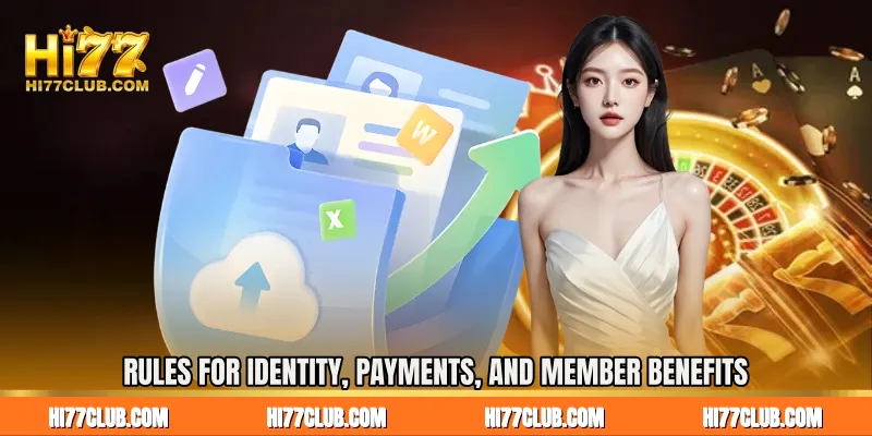 Rules for Identity, Payments, and Member Benefits