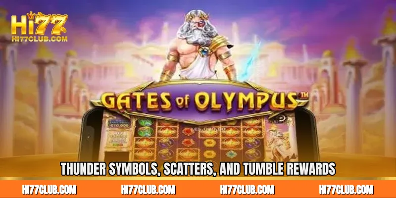 Thunder Symbols, Scatters, and Tumble Rewards